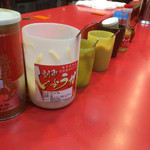 家系総本山 ラーメン 吉村家 - 2015年8月再訪 薬味たち