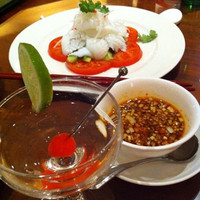 萬珍樓 本店 - イカの冷製