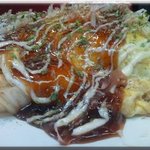 Okonomiyaki Okina - オムソバ