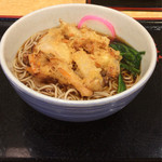 小諸そば 東京駅前店 - かき揚げ蕎麦 350円