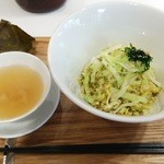 わかば食堂 - 15.08.26【文菜華 湯口宏一シェフ】荷葉燉湯・上湯鮮鯛翡翠炒飯