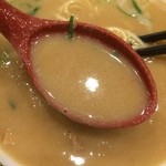 天下一品 - 【2015年01月】こってり、にんにく有、麺固め＠770円、スープ増量（＋100円）のスープアップ。