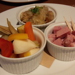 オステリア タナロ - 小皿3品 1,200円