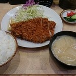 とんかつ檍 蒲田本店 - 上ロースかつ定食【1500円】