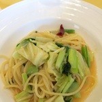 トラットリア コンチェルボーノ - パスタ お野菜のペペロンチーノ