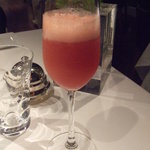 いちごのノンアルコールカクテル