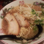 いざかや天 - 中華そば600円(2015.08.26)