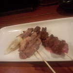 いざかや天 - 豚バラ150円、豚タン150円(2015.08.26)