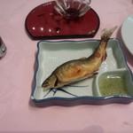 アルセ - 鮎の塩焼きもあり(2015.08.27)