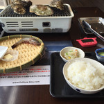 ととや新兵衛 - 海鮮BBQ定食 1620円