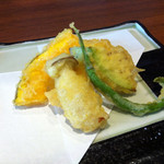 天ぷらの盛り合わせ