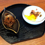 くずし割烹 こまじろ - 有馬のちりめん・京都の漬物