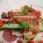 オーボングービゴ - 鯛のポワレ