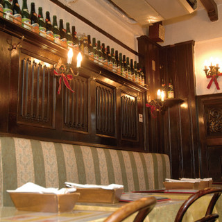 The interior features a warm wood finish.