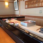 Sushi Kan - つけ場