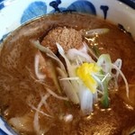 煮干し中華 八 - 濃厚つけめんつけ汁(^-^)