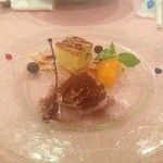 オステリア ガウダンテ - デザート　ティラミス＋プチケーキ