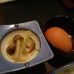 雅しゅとうとう - おひたしと玉子