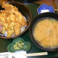 季節料理　根本 - 天丼と蜆汁