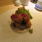 あま屋 - 十勝若牛サーロインのカツレツ　山椒ソース