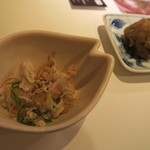 あま屋 - お通しと先付け