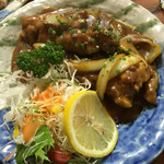 奥ながら - 鶏肉のカレー煮