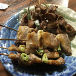 奥ながら - 砂肝とねぎま