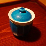 御料理 光安 - 抹茶の器