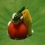 御料理 光安 - 夏野菜の白和え