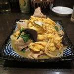 横浜 青葉餃子 - ムースール（木耳と豚肉、玉子の炒め物）　2015.08