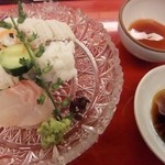 うしやま - お造り（旬の魚）はも