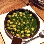 ラ コシーナ デル クアトロ - ほうれん草とひよこ豆の煮込み