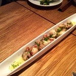 ラ コシーナ デル クアトロ - マッシュルームと生ハムのソテー