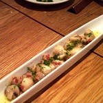 ラ コシーナ デル クアトロ - マッシュルームと生ハムのソテー