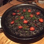 ラ コシーナ デル クアトロ - イカスミのフィデウワ