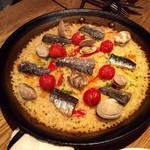 ラ コシーナ デル クアトロ - イワシのパエリア