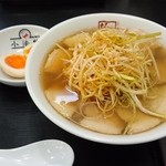 会津喜多方ラーメン坂内 小法師 - ねぎ焼豚ラーメン