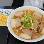 会津喜多方ラーメン坂内 小法師 - しょうが風味のあったか味噌ラーメン