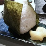 鰻割烹 心艶 - 2015・8再訪　おにぎりの明太子