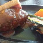 200gハンバーグ 厚切りベーコン