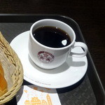 Bakery Cafe Crown - イートインアメリカンコーヒー割引があって155円+税