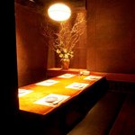 Koshitsu Izakaya Banya - 落ち着いた雰囲気の６名様用掘り炬燵個室