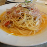 デルソーレ - ミョウガとマスタード風味のきいたペペロンチーノ