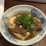 徳田酒店 - 牛すじ豆腐