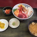 Saitaroushokudou - 2015.08海鮮丼（1150円）