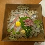 Hikohiko Tei - サンマの刺身 なかなかレア