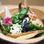 神保町 傳 - 畑の様子