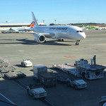 サクララウンジ - 飛行機見ながら酔っ払い