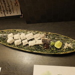 旬菜 おぐら家 - 鱧焼霜造り