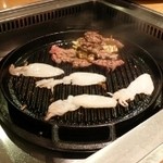 アサヒビール園 - ジャンジャン　お肉も魚介も焼きます